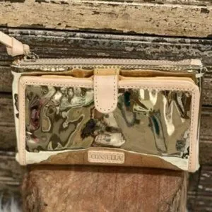 NWT New Consuela Goldie Slim Wallet